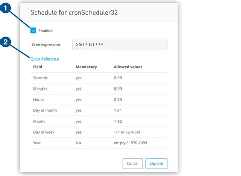 Managing Mule Apps Schedules .